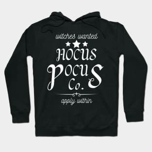 Hocus Pocus Co Witches Wanted Apply Within Mask Sweatshirt Hoodie